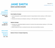 3 Salesforce Developer Resume Examples Professional Advice On How To