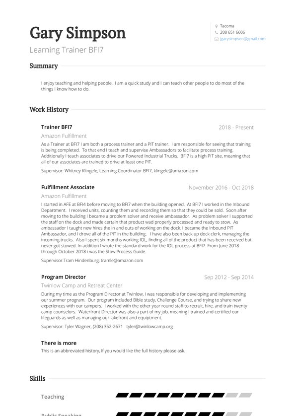 Program Director Resume Samples And Templates Visualcv