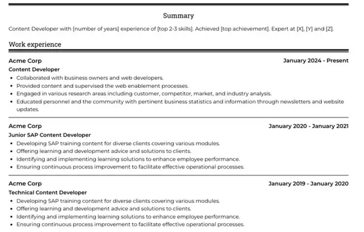 ATS Keywords for Copywriter Resume | Copywriting Resume Buzzwords