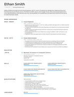 How to Write a Cloud Services Developer Resume [With Examples]