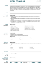 Therapist Resume Samples and Templates | VisualCV