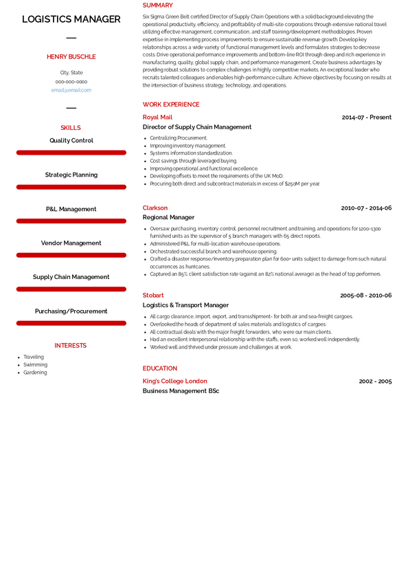 logistics-manager-resume-samples-and-templates-visualcv