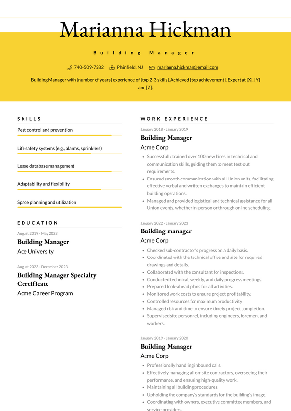 building-manager-resume-examples-and-templates