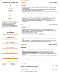 Software Architect Resume Samples and Templates | VisualCV