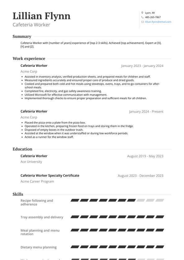 cafeteria-worker-resume-examples-and-templates