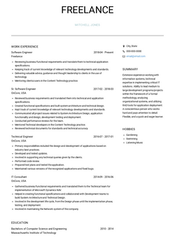 Free Real Professional Resume Samples | VisualCV