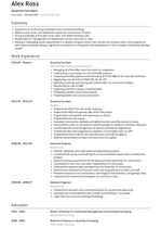 Quantity Surveyor Resume Samples and Templates | VisualCV