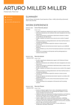 Materials Planner Resume Examples and Templates