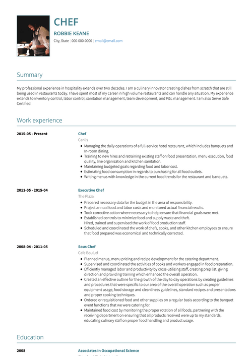 current top resume templates