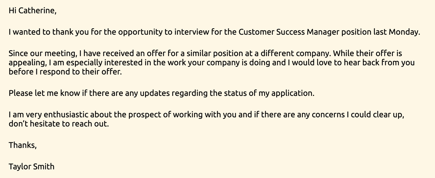 How To Ask About Your Interview Status Through Email