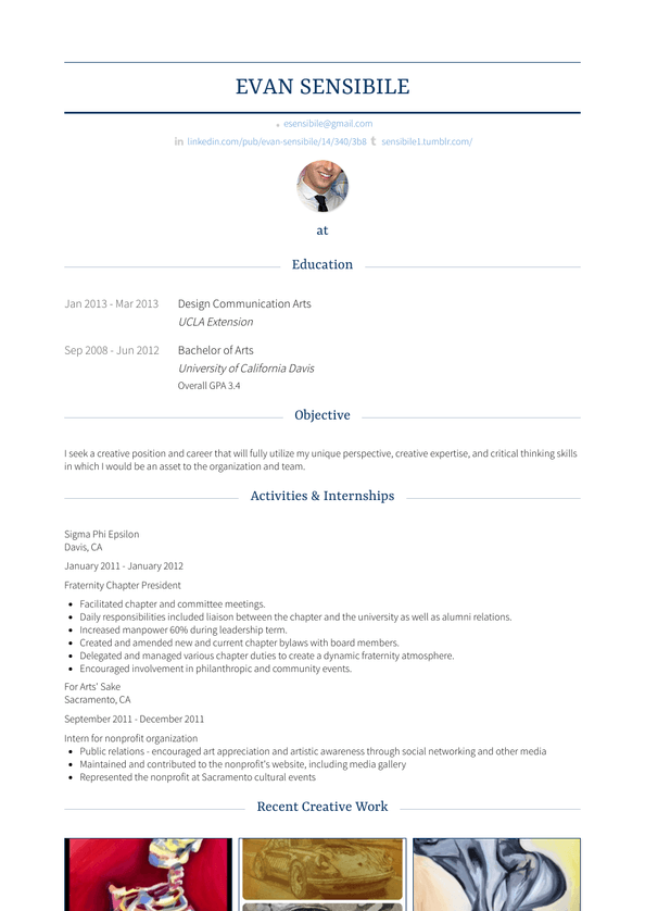 Financial Representative Resume Samples And Templates VisualCV