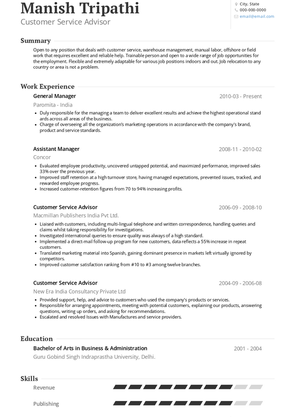 3 Professional Customer Service Resume Examples and Templates