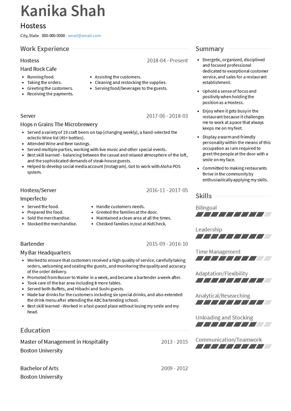 First Job Resume Examples + Samples For 2022