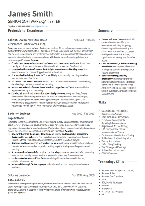 Real Professional Cv Example & Sample Directory 