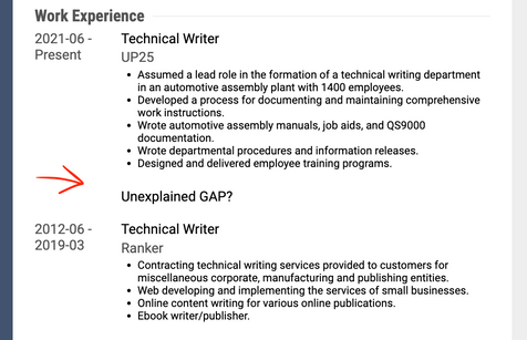 How to Explain a Two Year Career Gap on Resume