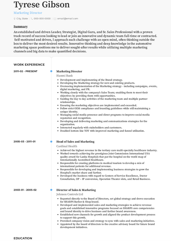 Marketing Officer Resume Samples And Templates VisualCV   Marketing Officer Resume Sample Air 