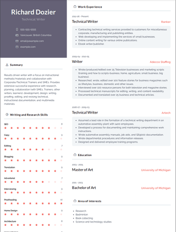 Canada Resume: 10+ Examples, Formats, Templates & 2024 Resume Writing Tips