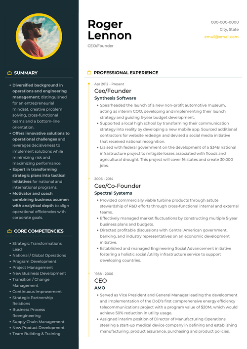 CV Templates: 20+ Free Options to Improve Your CV | VisualCV