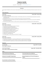 3+ Direct Support Professional Resume Examples and Templates