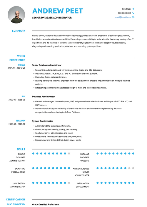 CV Templates: 20+ Free Options to Improve Your CV | VisualCV