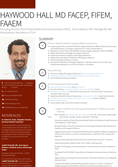 Medical Resume Samples And Templates VisualCV