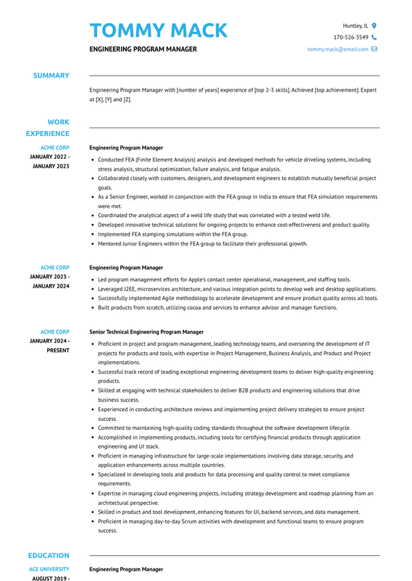 engineering-program-manager-resume-examples-and-templates