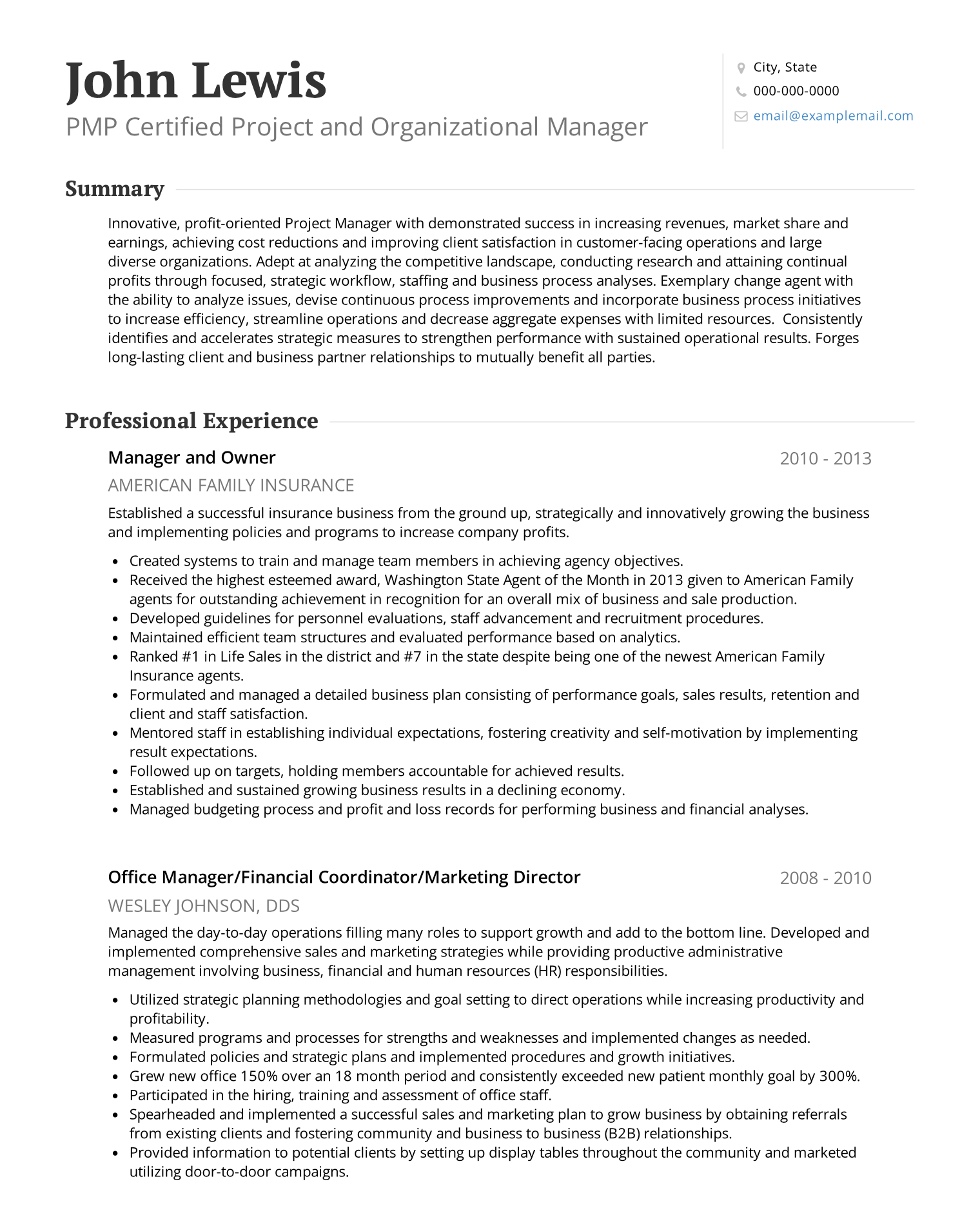 resume sample for new zealand