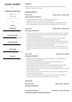 Emergency Dispatcher Resume Examples And Templates   Emergency Dispatcher Resume Example Vienna 