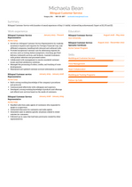 bilingual customer service job description for resume