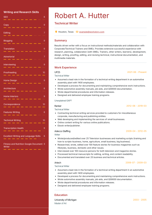 brown resume template summit