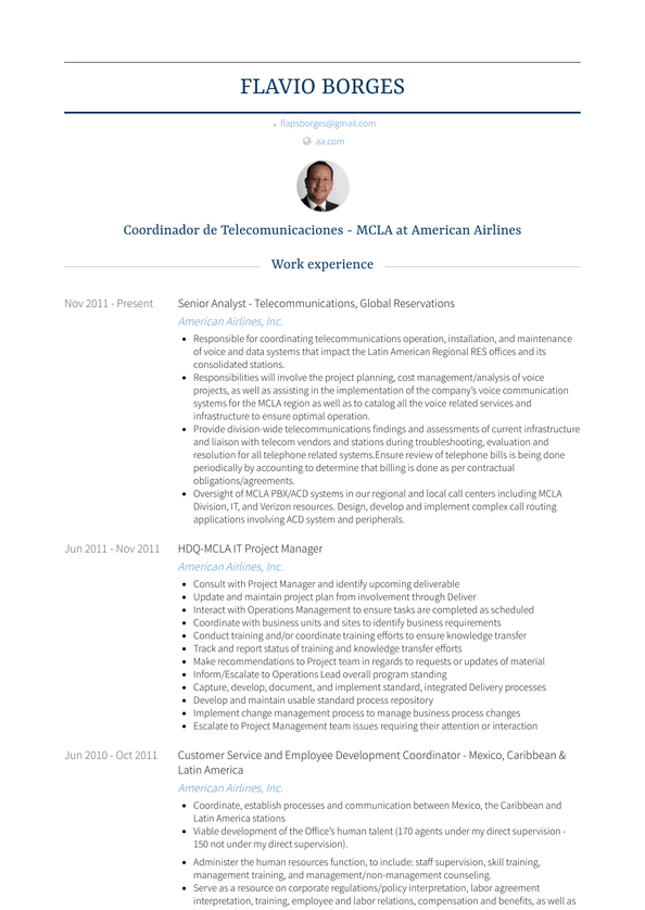 Senior Analyst Resume Samples and Templates | VisualCV