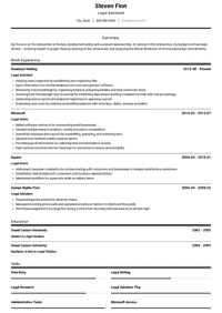 Legislative Assistant Resume Examples and Templates