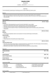 Research Coordinator Resume Examples and Templates