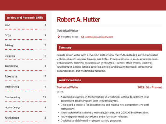 Brown Resume Template Collections