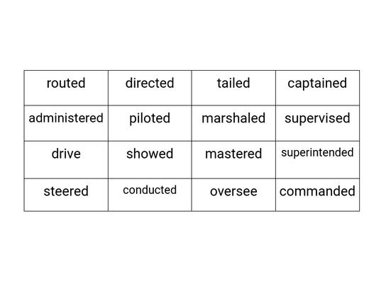 19 Led Synonyms For Resume 19 Words To Use Instead Of Led On Resume