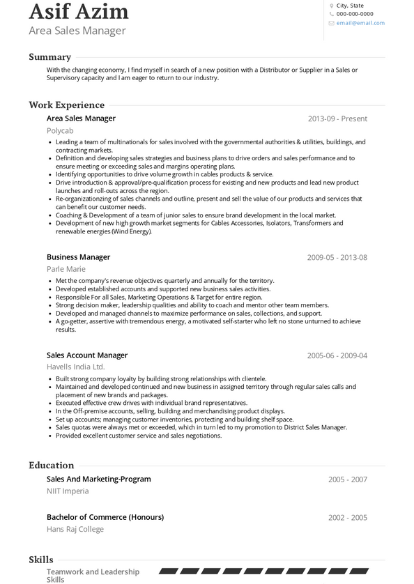 salesman-resume-samples-and-templates-visualcv