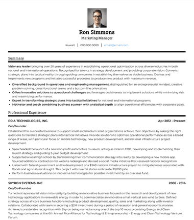 How to write a Kuwait resume [with tips and examples]