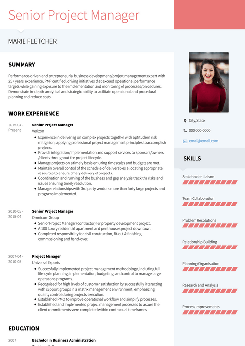 CV Templates: 20+ Free Options to Improve Your CV | VisualCV