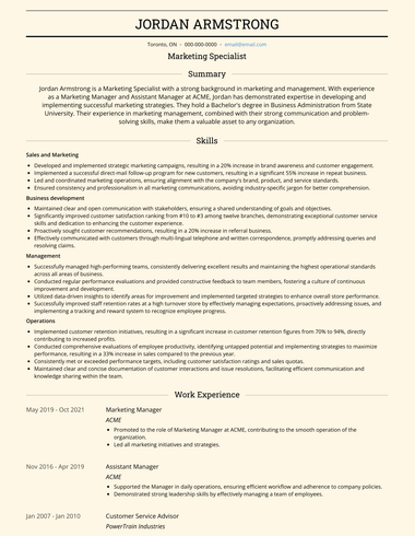 How to write a Hybrid Resume (with instructions, tips, and examples)