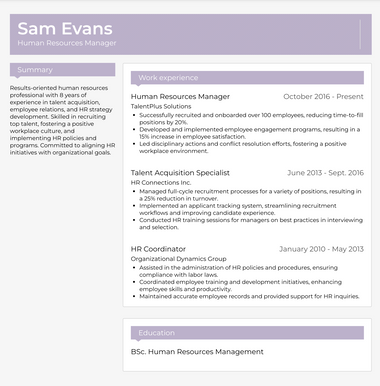 7 Free Colorful Resume Templates | Printable and Editable Color Resumes