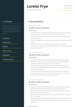 Student Library Assistant Resume Examples And Templates   Student Library Assistant Resume Example Denali 