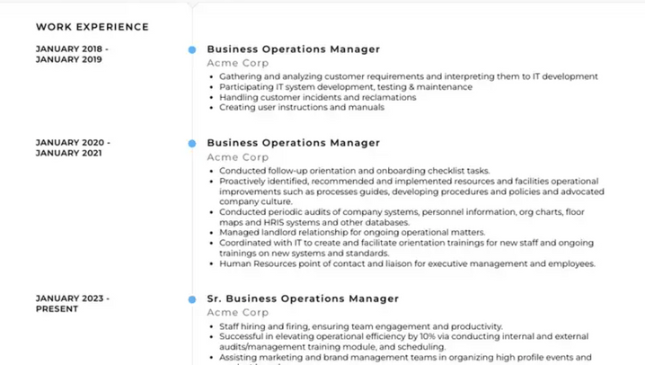 ATS Keywords for Operations Manager Resume | Operations Management Resume Buzzwords