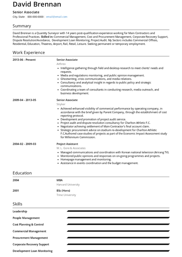 Production Associate Resume Samples and Templates | VisualCV