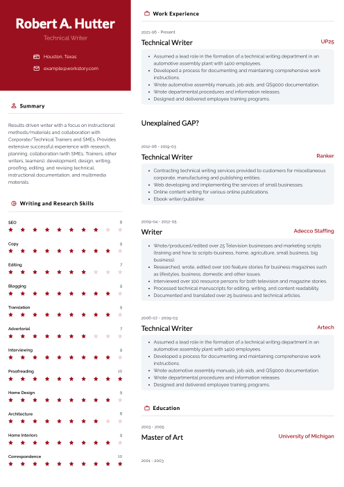 yellow color resume template nevis