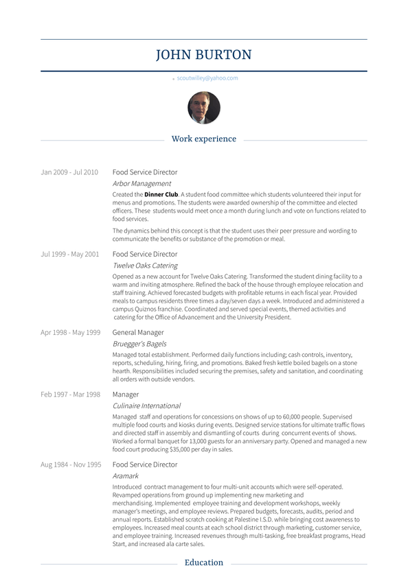 food-service-resume-samples-and-templates-visualcv