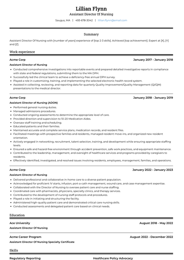 assistant-director-of-nursing-resume-examples-and-templates